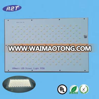 High Brightness 100W SMD 5630 Epistar LED Chip Flood Light PCBA Printed Circuit Board Assembly