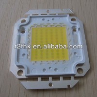 Excellent heatsink Superbrightness 6600lm Square Copper Base High Power Led bridgelux chip 60W