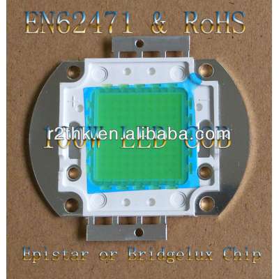 Excellent heatsink copper base with SuperBrightness 12100lm 45mil chip 110W Bridgelux COB LED module